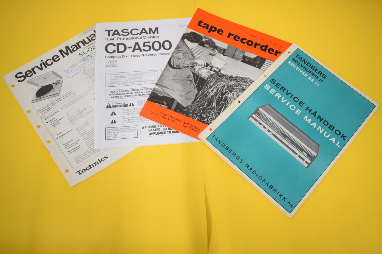 Manuals & Magazines