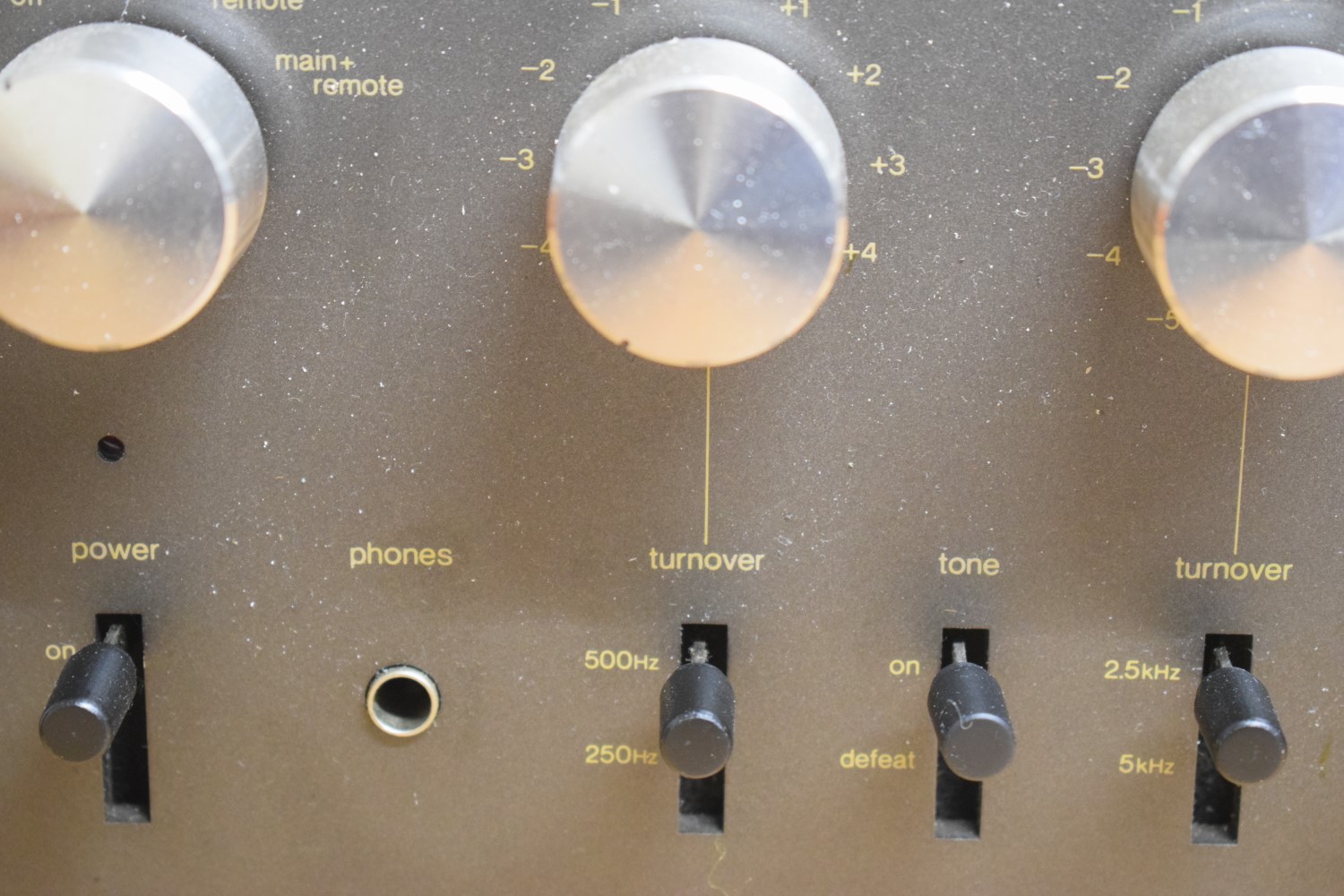 Technics SU-8600 Amplifier Knob Set 3D-RESIN Repro