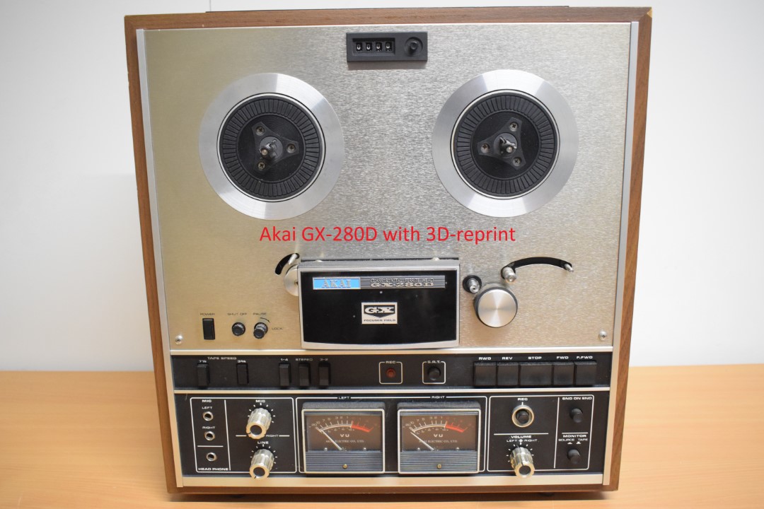 Counter window Akai GX-280D(-SS)/GX-285D/GX-286D(B)