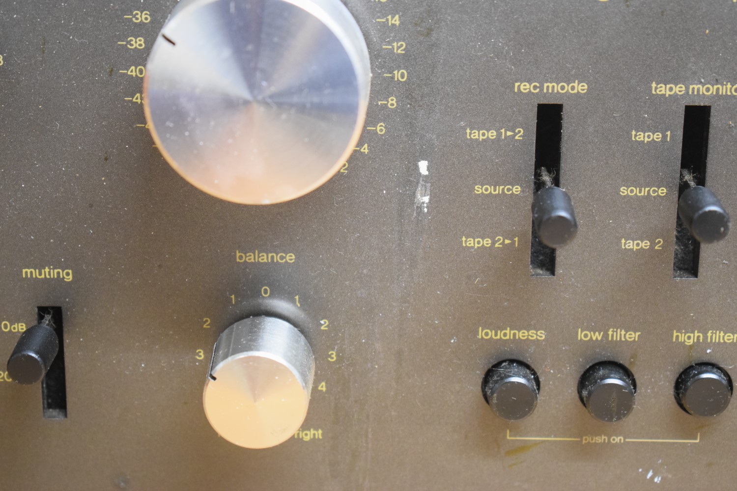Technics SU-8600 Amplifier Knob Set 3D-RESIN Repro