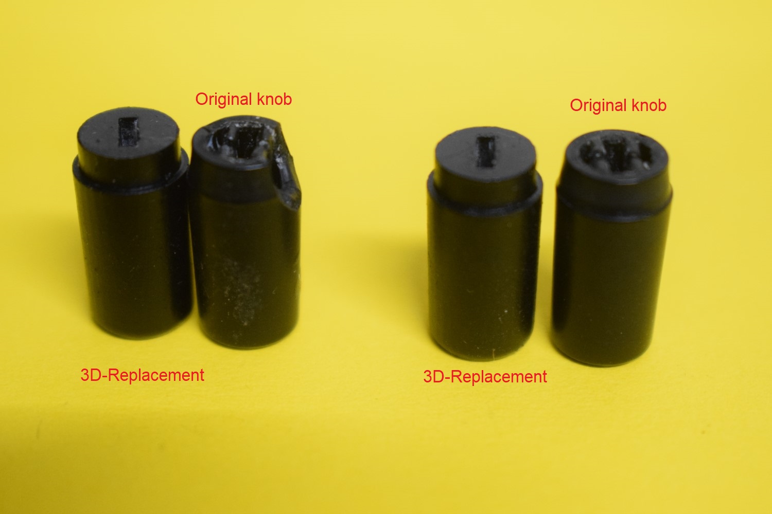 Technics SU-8600 Amplifier Knob Set 3D-RESIN Repro