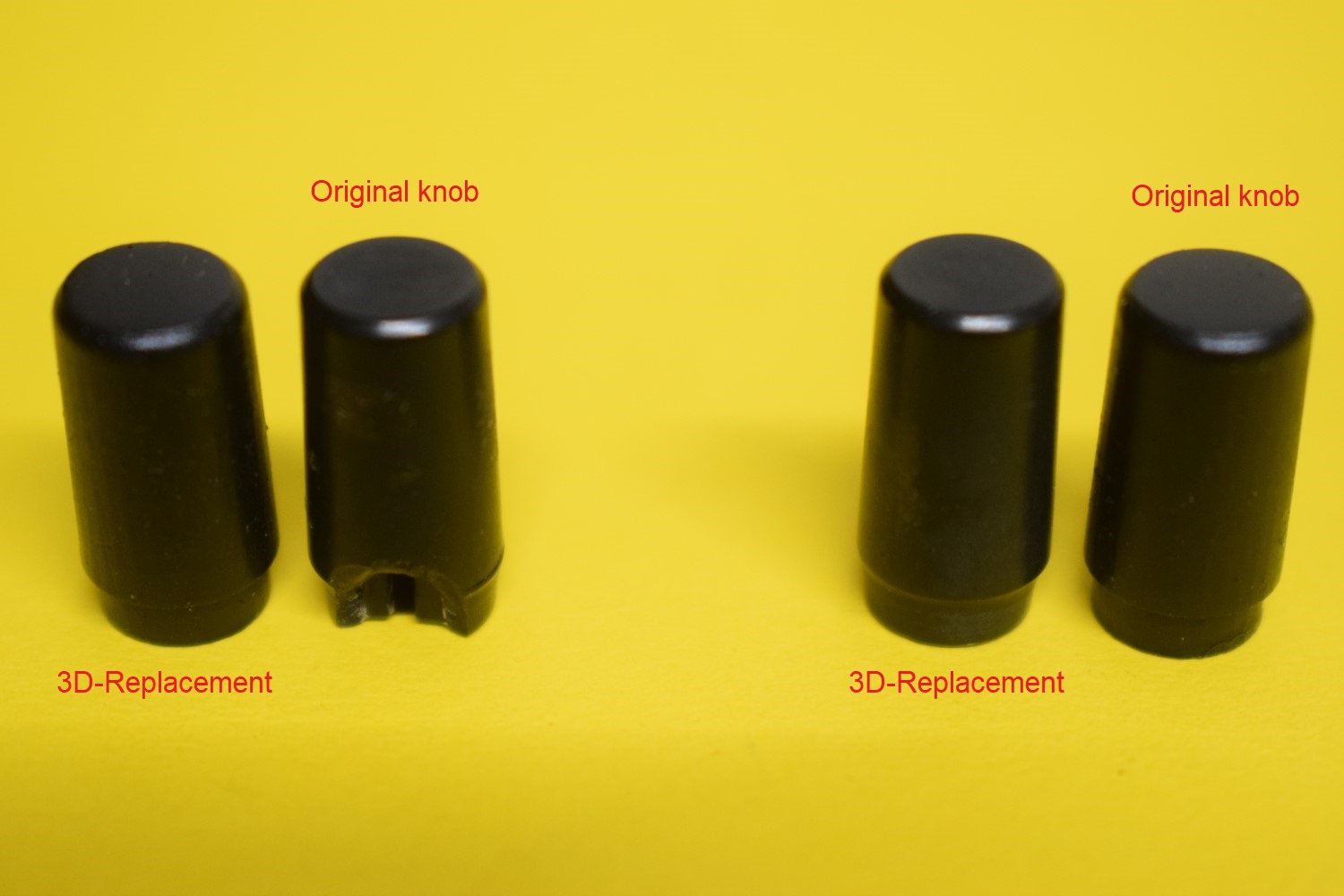 Technics SU-8600 Amplifier Knob Set 3D-RESIN Repro